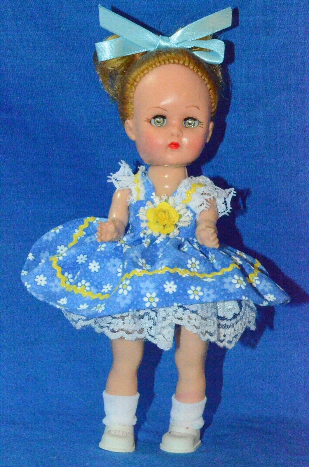 Vintage 8" Cosmopolitan Giner Doll Vinyl Head Walker