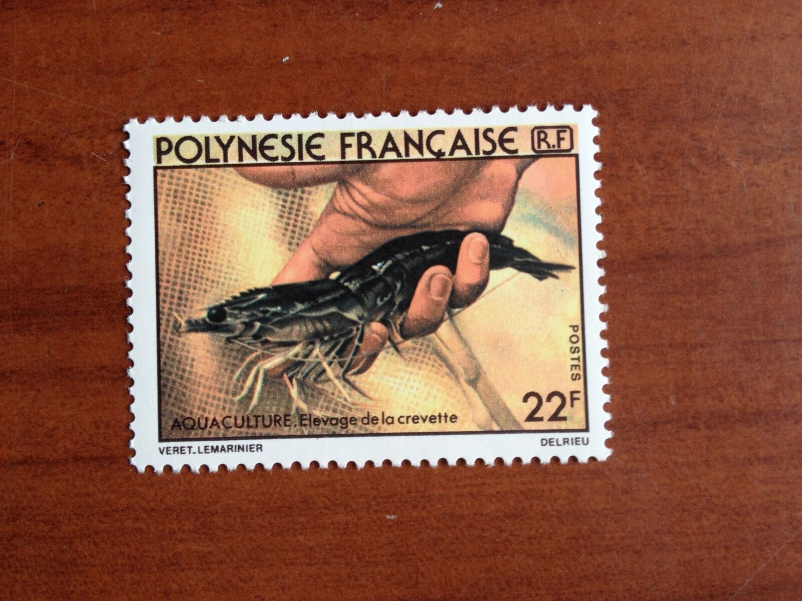 POLYNESIE NUM 151 MNH Aquaculture ANNEE 1980