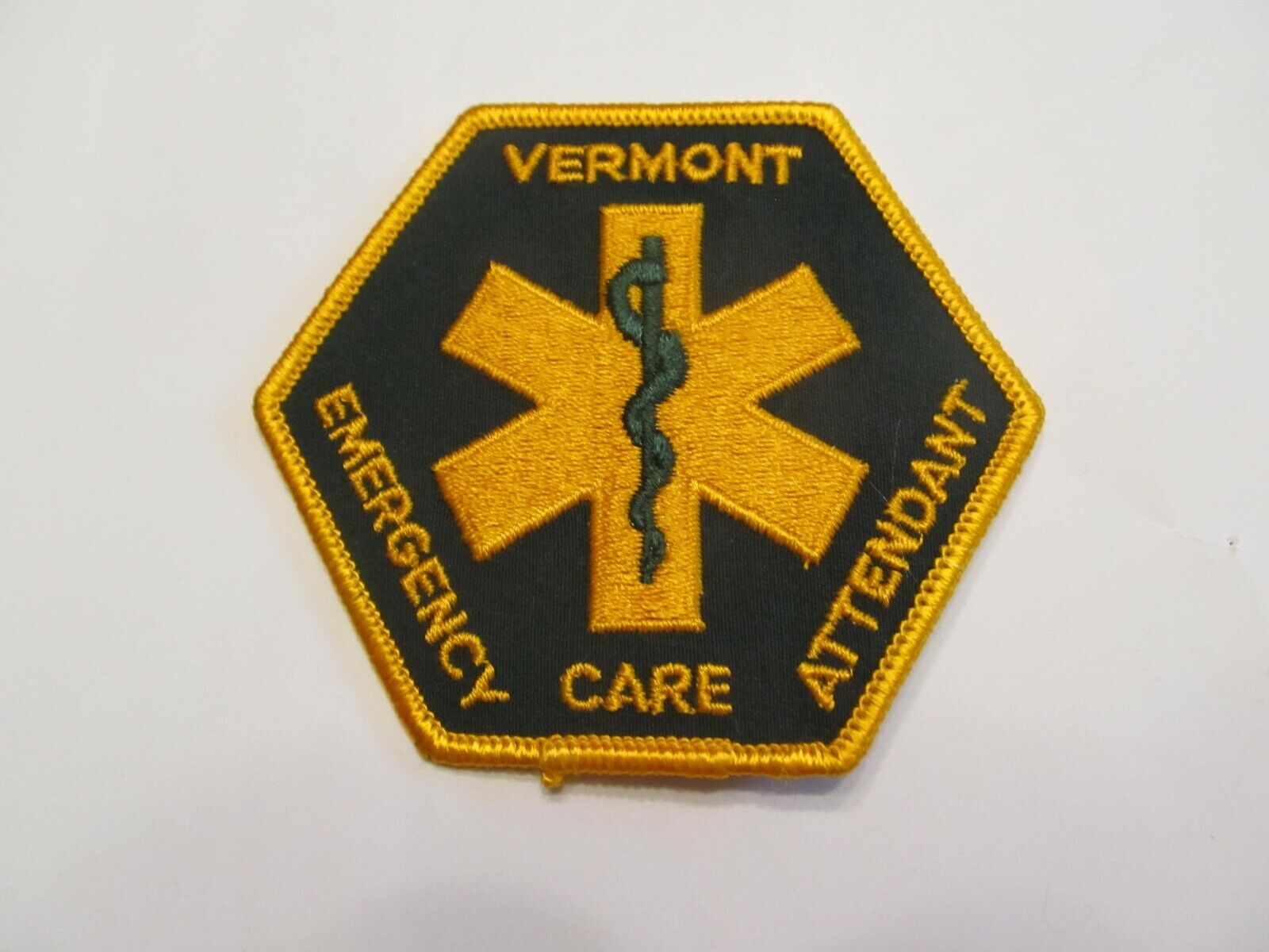 Vermont State Emergency Care Attendant Patch