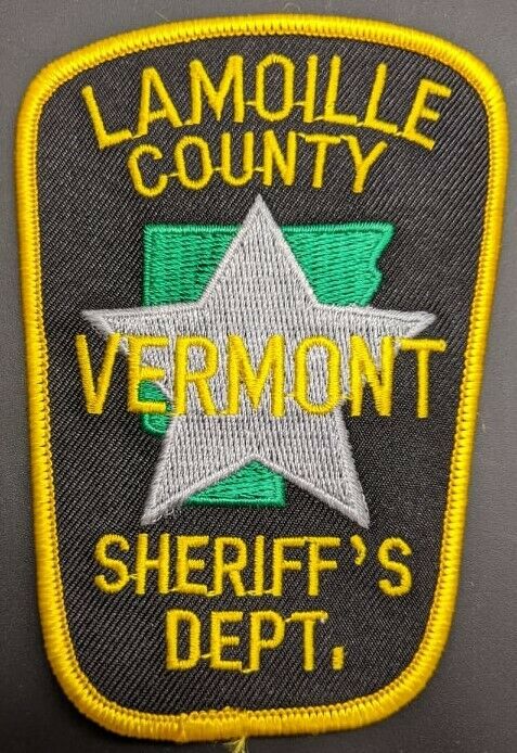 LAMOILLE COUNTY VERMONT SHERIFF PATCH VT police enforcement safety patrol agency