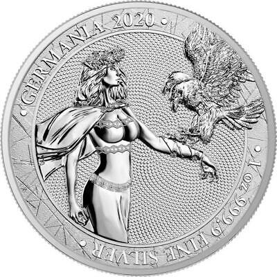 GERMANIA 2020 5 Mark 1 oz 0.9999 Pure Silver BU Coin