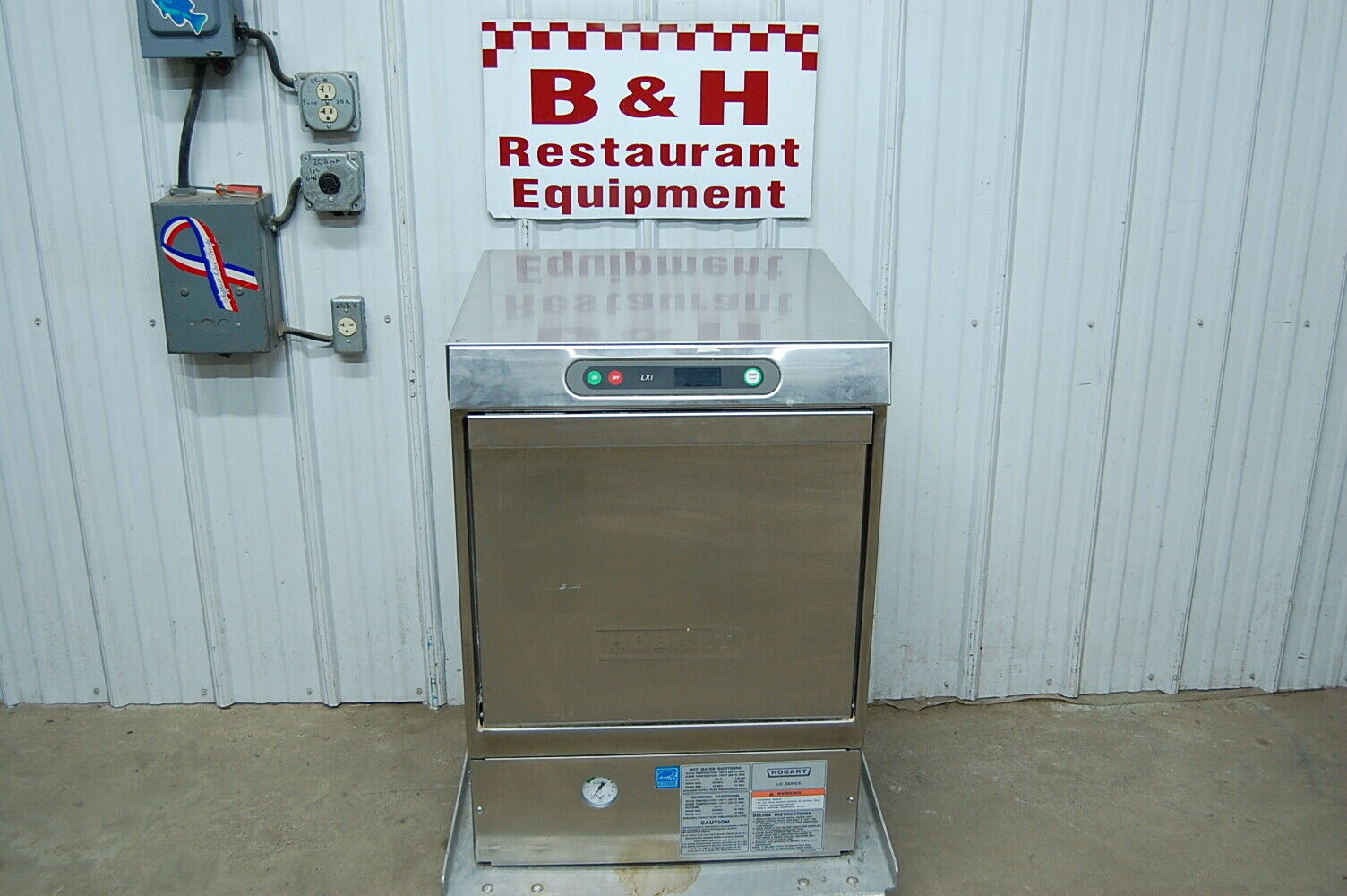 Hobart LXIH Under Counter Commercial Dish Washer Machine