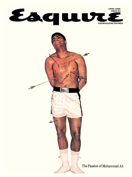Muhammad Ali  *POSTER*  Esquire Magazine COVER Print - FIGHTER & BOXING LEGEND