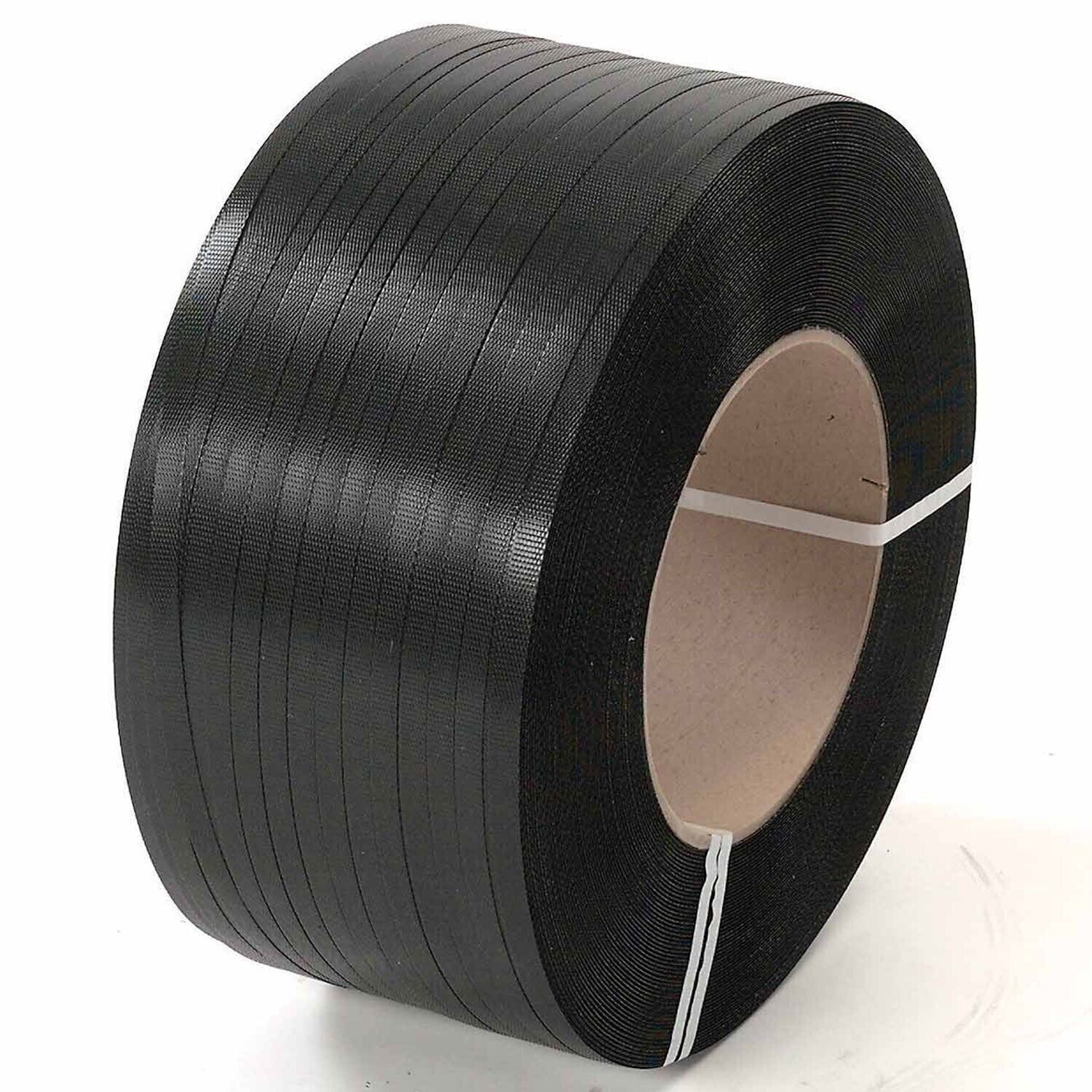 1/2" Poly Strapping, 9900ft, 8x8 Core, Black