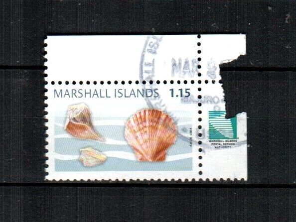 MARSHALL ISLANDS Scott's 1076 ( 1v ) Seashell F/VF Used ( 2014 ) #1