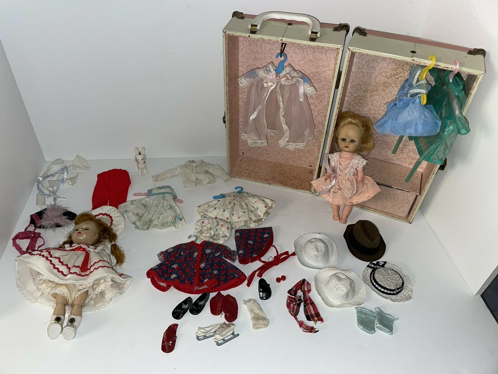 Vogue Doll Ginny & Ginger, Clothes, Case & Accessories