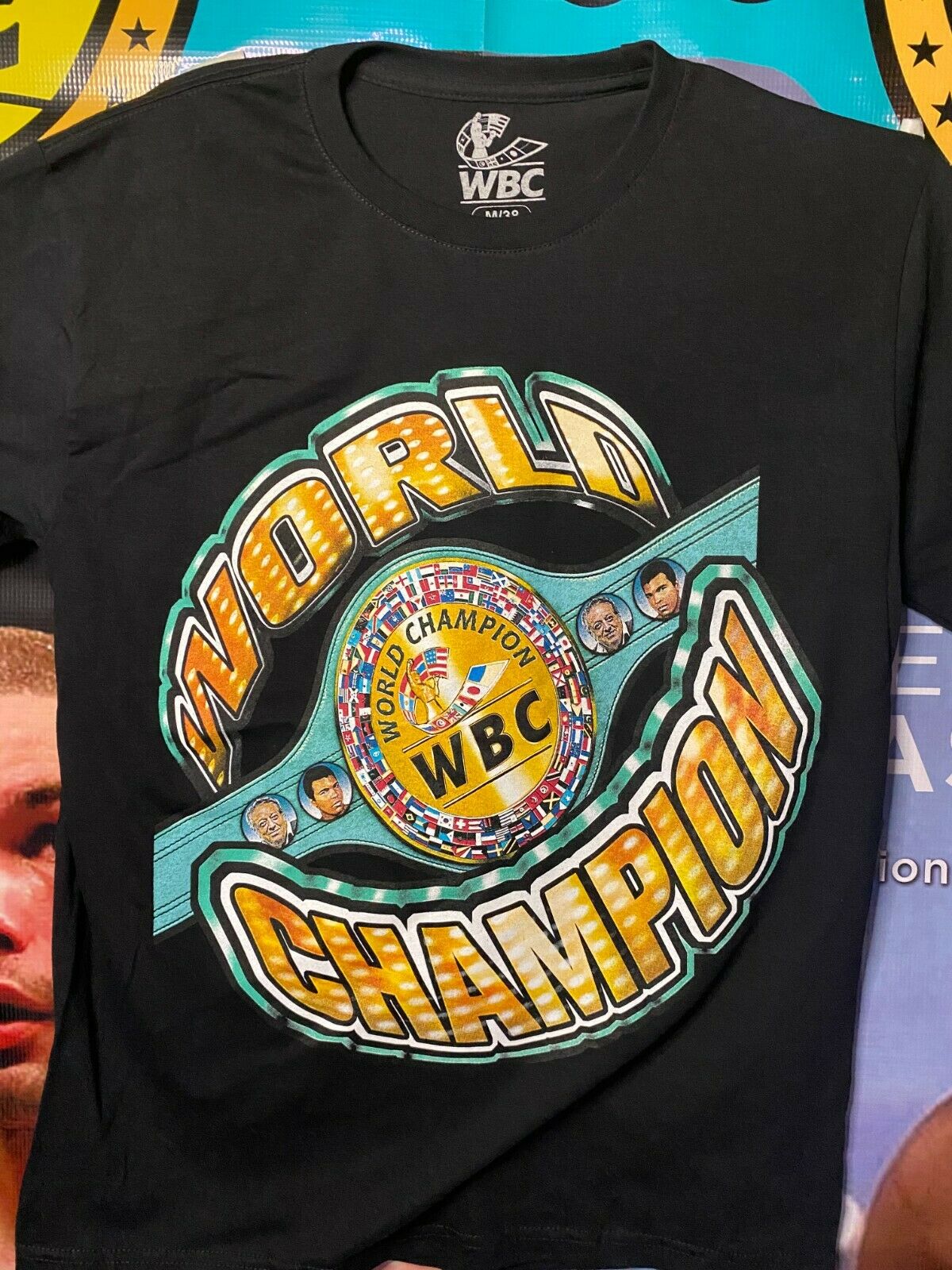Boxing Champion Of The World T shirt by WBC