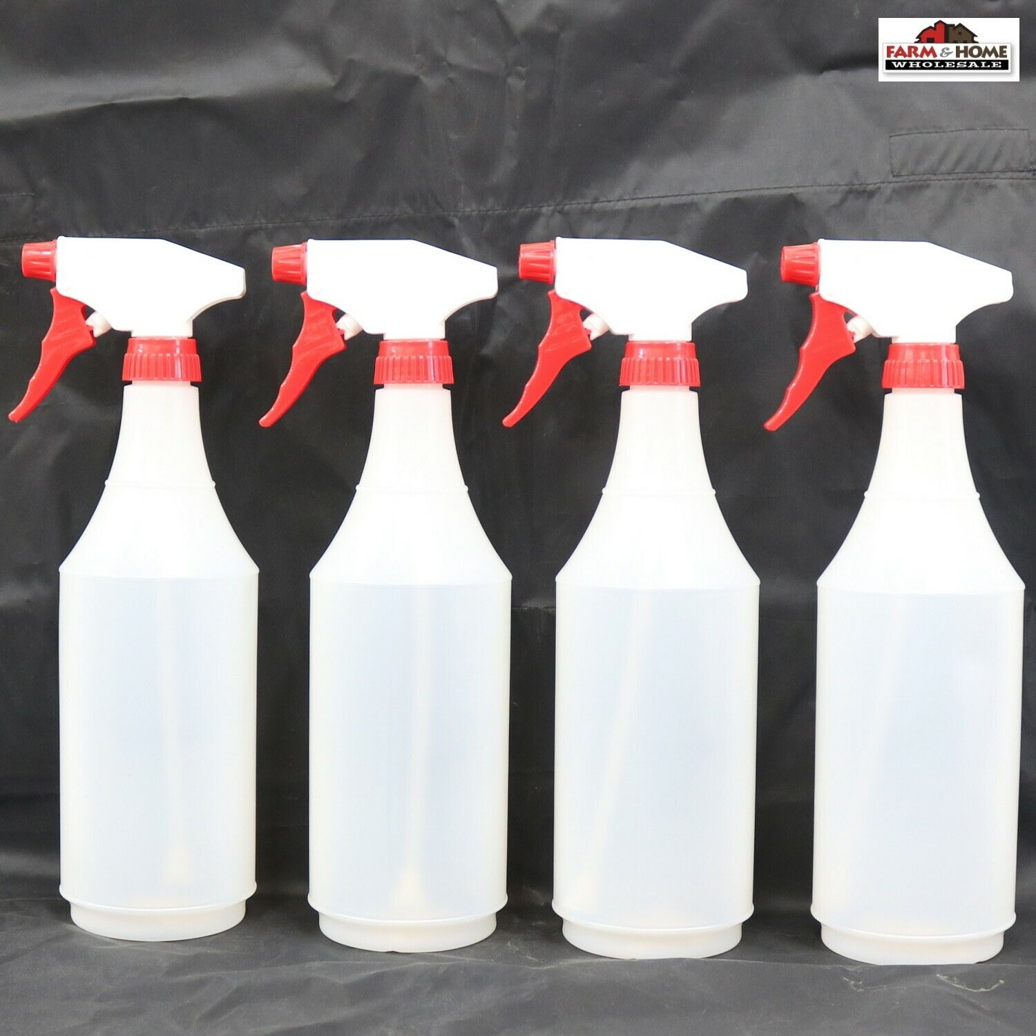(4) 32 OZ. Reusable Spray Bottles ~ New