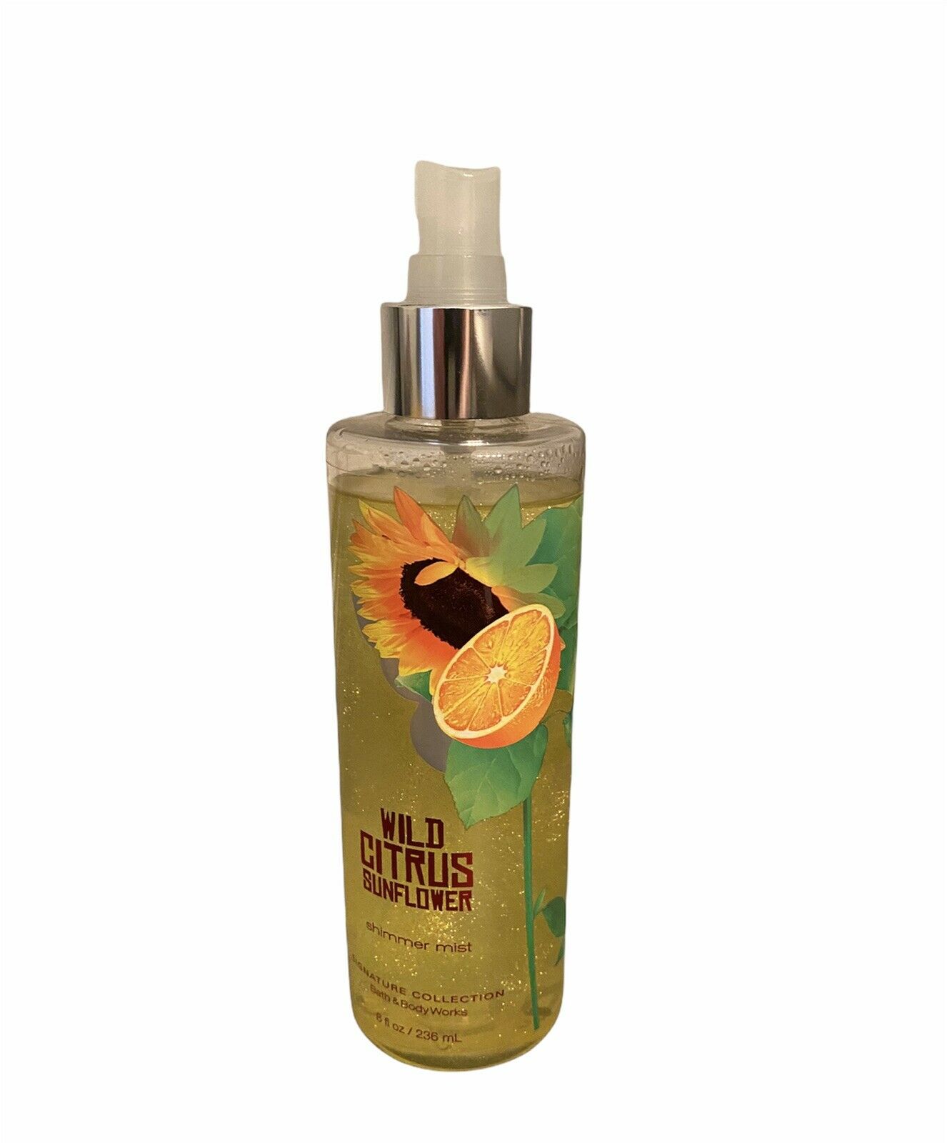 Bath & Body Works Wild Citrus Sunflower Shimmer Mist 95% Full