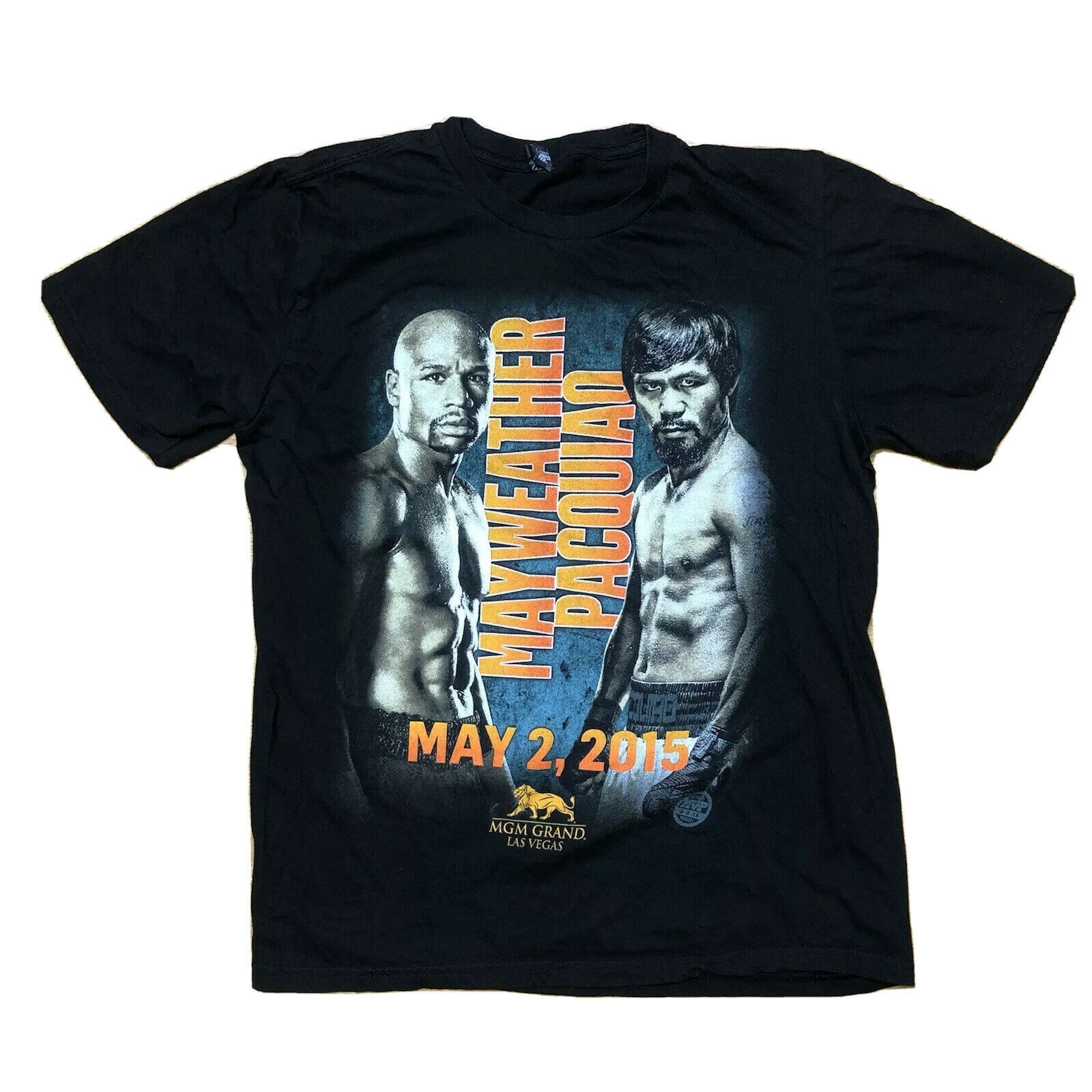 Mayweather Vs. Pacquiao T-Shirt Size Medium? May 2, 2015 MGM Grand Las Vegas